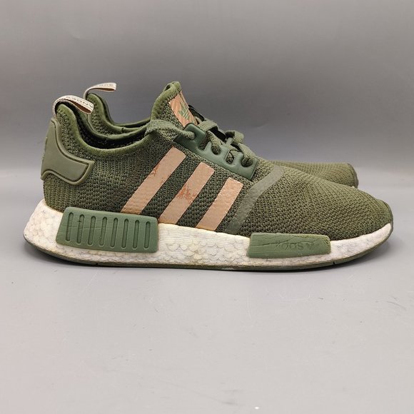 adidas Shoes - ADIDAS NMD R1 BASE GREEN - F97172 Women’s Sneakers Shoes